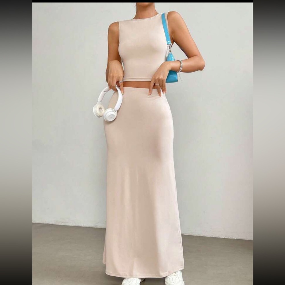 Beige co ord set